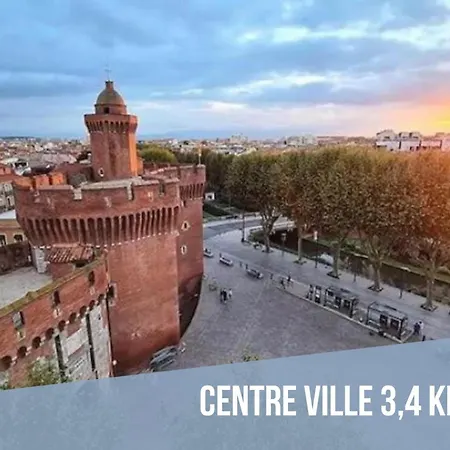 Holiday home L'artmonie - Climatise - Jardin - Centre-ville - Perpignan